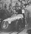 Maserati A6GCS at the 1948 Targa Florio, driven by Alberto Ascari