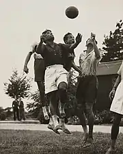 Barefooted Indian footballers, 1948 Olympics