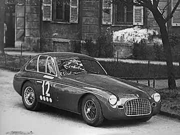 First Ferrari bodied by Zagato, 166 MM Panoramica