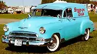 1951 Chevrolet Bel Air sedan delivery, mostly sold to fleet buyers.