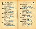 1954 Epsom Handicap racebook showing the winner, Connaught