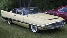 1957 Chrysler Ghia Super Dart 400 Coupe Prototype; sold to Dual and shown as a Dual-Ghia in 1958