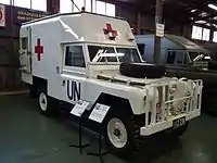 1963 Series-IIA ambulance, United Nations