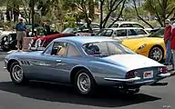 Rear three-quarters view of a 500 Superfast