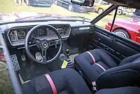 Fiat 131 Abarth Rally Stradale interior