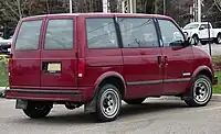 1989 GMC Safari SLX rear