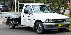 1991–1992 Holden Rodeo DLX 2-door cab chassis