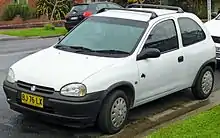 Holden Barina three-door (pre-facelift)