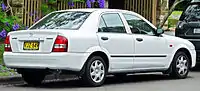 Pre-facelift Mazda 323 Protegé sedan, 1998-2001