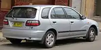 Facelift Nissan Pulsar 5-door (Australia)