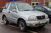 2000–2005 Suzuki Grand Vitara 2-door soft top convertible (UK)