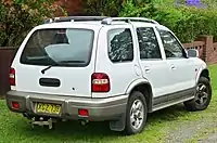 Rear view (LWB)