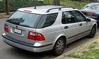 First facelift Saab 9-5 2.3t SportCombi (US)