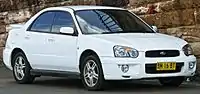 First facelift ("Blobeye") RS sedan