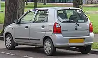 2004 Suzuki Alto GL 1.1 (UK; pre-facelift)