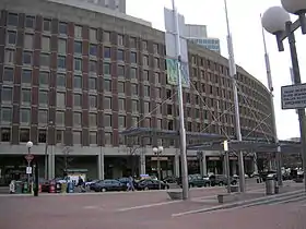 Center Plaza building at Pemberton Square, looking across Tremont St. from City Hall Plaza, 2005