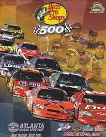 2006 Bass Pro Shops MBNA 500 program cover