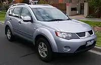 Mitsubishi Outlander LS (first facelift; Australia)