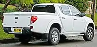 Mitsubishi Triton dual cab (second facelift, Australia)