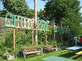 Gifford Park community garden, Omaha, Nebraska, 2009