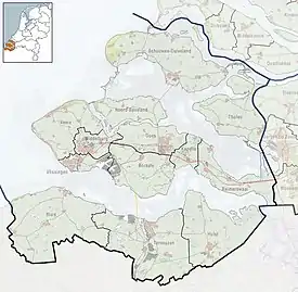 Arnemuiden is located in Zeeland