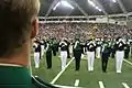 2010 GSMB performing with the Panther Marching Band at UNI