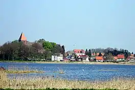 Richtenberg and the lake Richtenberger See