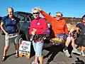 Ruth Wildman, Ultra Momma Jane Bockus, Race Directors Sheryl Cobb and Dave Cobb