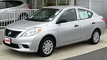 Second-generation Versa sedan (N17; 2012–2019)Main article: Nissan Almera (N17)