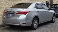 Corolla SX saloon (pre-facelift)