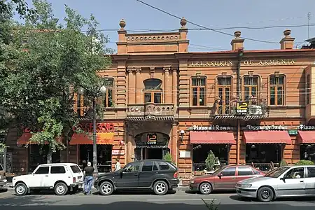 19th-century building on Abovyan street