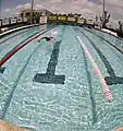 Athletics swimming pool