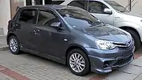 2015 Etios Valco 1.2 TOM'S (NGK10; pre-facelift, Indonesia)