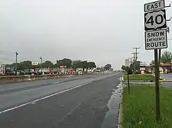 Pulaski Highway near Chesaco Avenue in Rosedale, Maryland