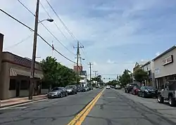 Bel Air Avenue in downtown Aberdeen, 2016.