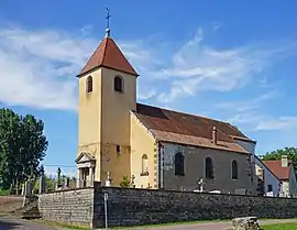 The church in Saint-Ferjeux