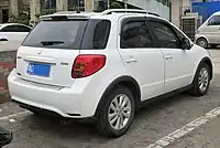 Third facelift Suzuki SX4 hatchback (China)