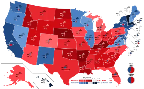 Popular vote by states