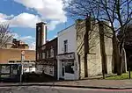 Parson's Hill and former Granada Cinema (left)