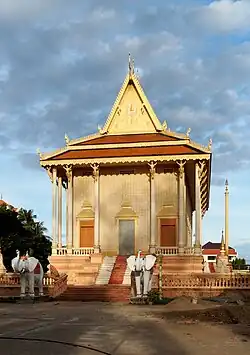 Kracheh pagoda in Kratié.