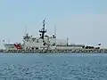 Coast Guard Cutter Escanaba (WMEC-907) docked in the Milwaukee Harbor in 2018