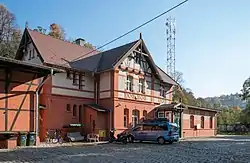 Former train station, now house of culture