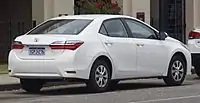 Corolla Ascent saloon (Australia; facelift)