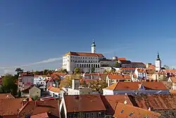 Old town centre and castle