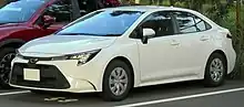 Twelfth generation Toyota Corolla.