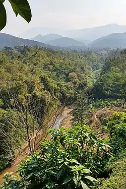 The Fang River, part of the Mekong watershed, in Chai Prakan District