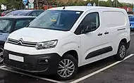 Citroën Berlingo van, note that it has a different front end design than the passenger version