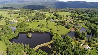 Landcap of Plateau des Mille Étangs