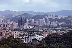 Xindian skyline in 2020