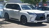 Second facelift LX 570 F Sport